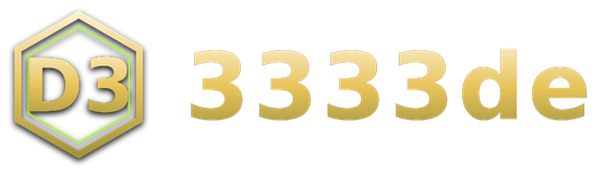 3333de logo